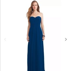 Bill Levkoff Strapless Navy Dress - Worn Once